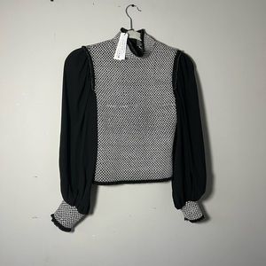 Alice + Olivia Long Sleeve Blouse